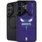 NBA Charlotte Hornets Distressed-Purple Galaxy S24 FE Kickstand Case